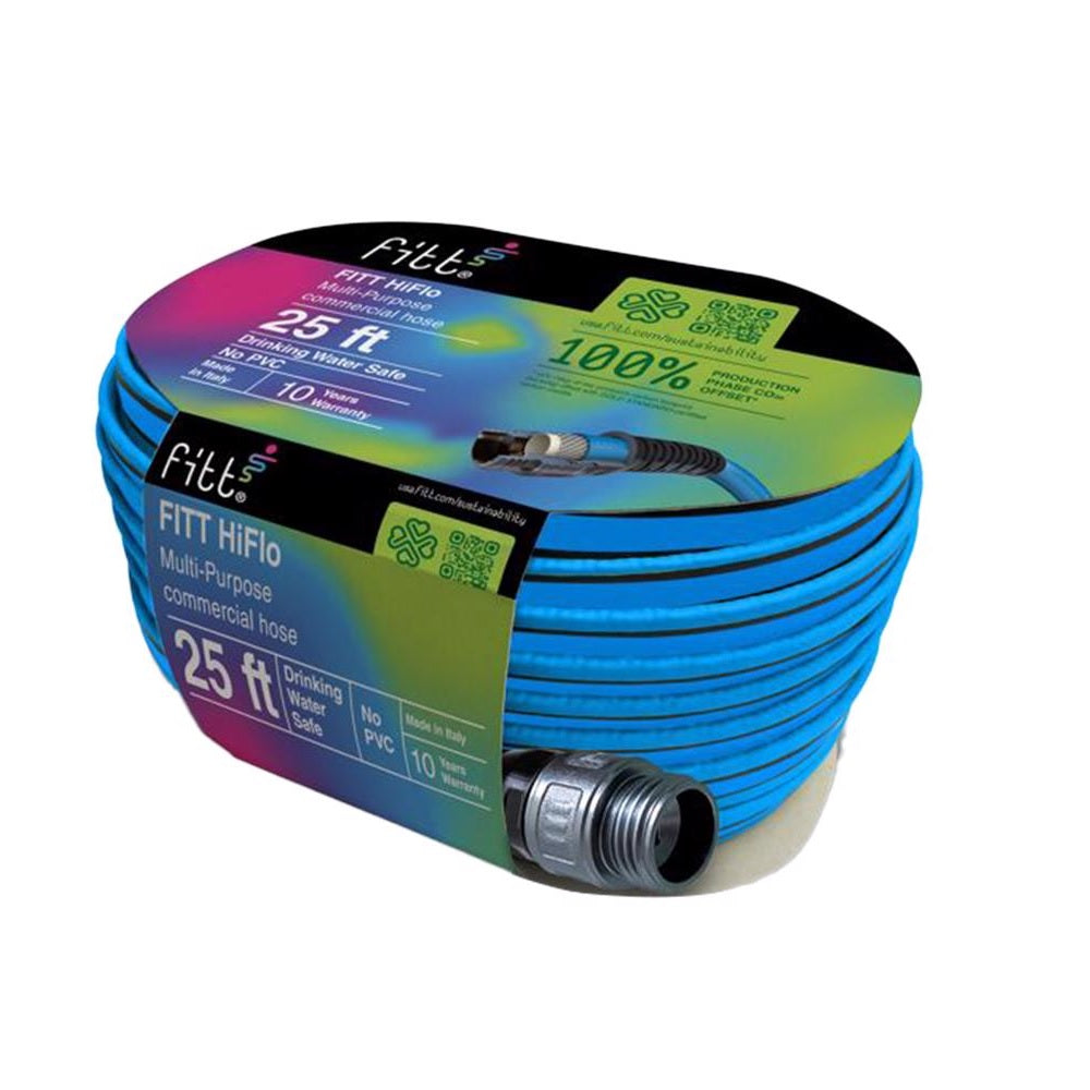 FITT FFH51225 HiFlo Lightweight Garden Hose, 25 Feet