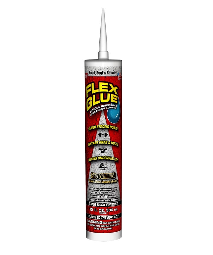 Flex Glue GFSTANR10 AS Seen On TV Rubber Sealant, 10 Oz