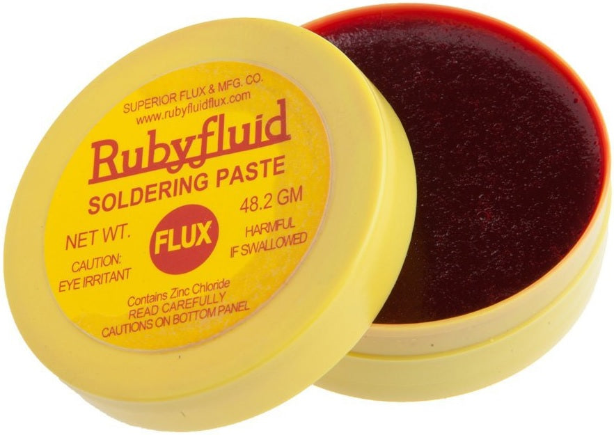 Forney 38125 Ruby Fluid Soldering Paste Flux, 1.69 Oz