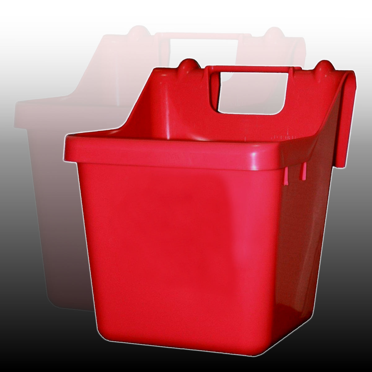 Fortex/Fortiflex 1301602 Over Fence Bucket, 16Qt, Red