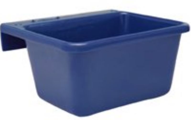 Fortex/Fortiflex 1306600 Small Over The Fence Feeder 6 Qt, Blue