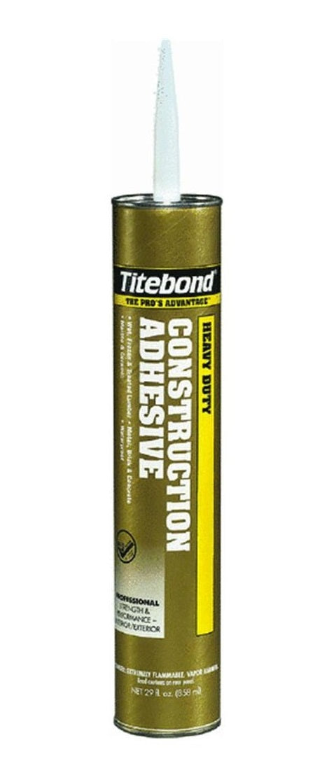 Franklin 5262 Titebond Heavy-Duty Construction Adhesive, 29-Ounce