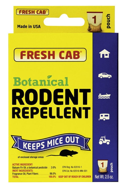 Fresh Cab FCSF8 Botanical Rodent Repellent Scent Block, 2.4 Oz