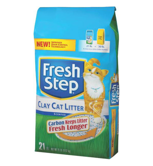 Fresh Step 02031 Extreme Clay Cat Litter, 21 lbs