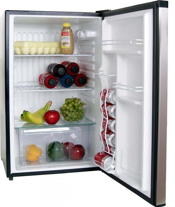 Bull 11001 Stainless Steel Refrigerator, 4.5 cu. ft