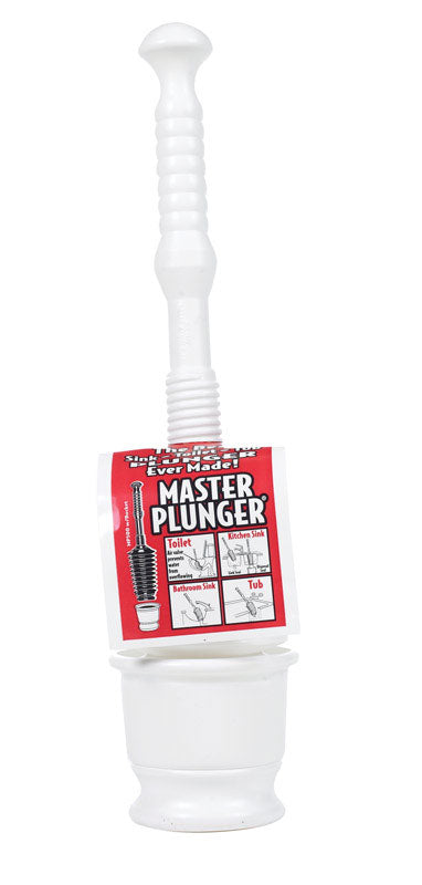 G T Water MP500-B4-8PK Master Plunger Bellows Plunger, White, 4 inch