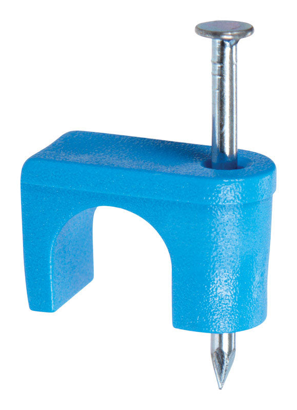 Gardner Bender PTP-325 Data Cable Staple, Blue, 50/Pack