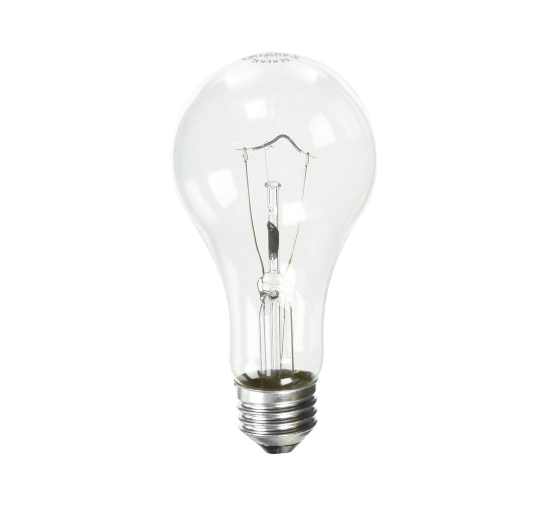 GE 16068 A-Line Incandescent Bulb, Crystal Clear, 150 W