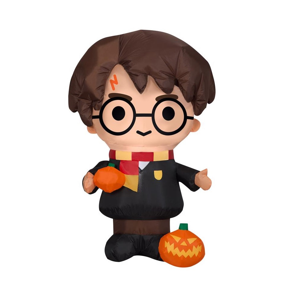 Gemmy 229037 Airblown Halloween Harry Potter with Jack-O'-Lantern, 3 Feet