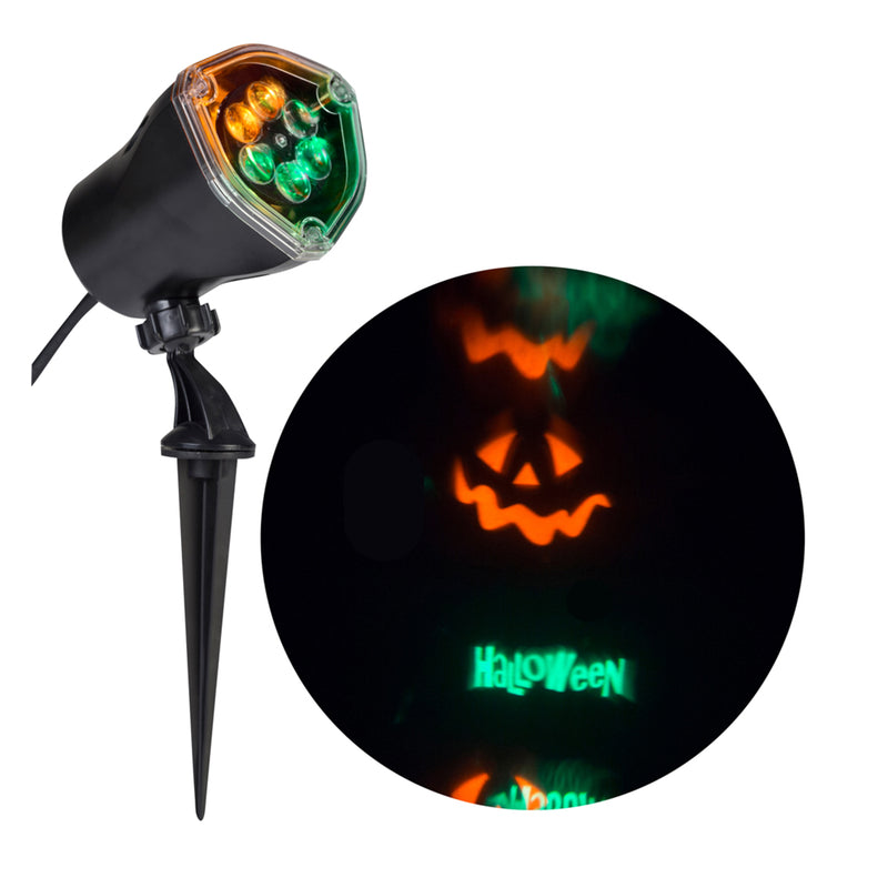 Gemmy 71168 Lightshow Halloween Whirl-A-Motion Projector, 8-7/16" x 13-7/16" x 4"