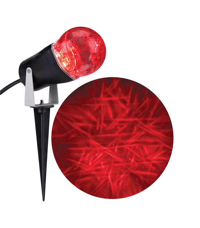 Gemmy 74316 Halloween Spider Web Lightshow Projector, Red, 8-11/16" x 12-11/16" x 4"