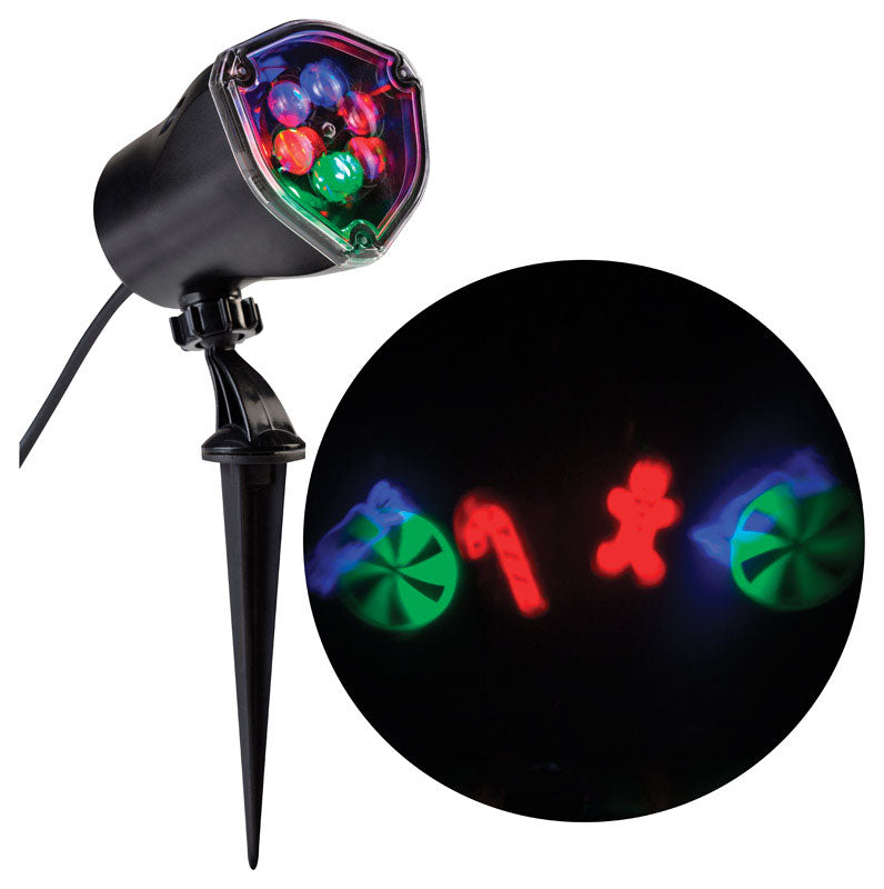 Gemmy 80751 Christmas Candy Cane LED Light Show Projector