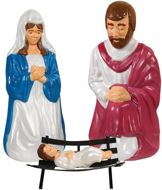 General Foam C5540AC Life Holy Family Size Nativity Collection, 4 Piece