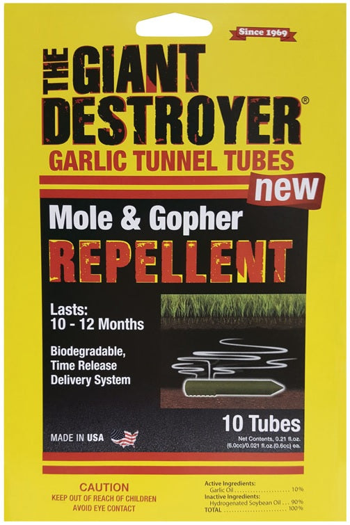 Giant Destroyer 410 Mole & Gopher Repellent Tube, 0.21 Oz