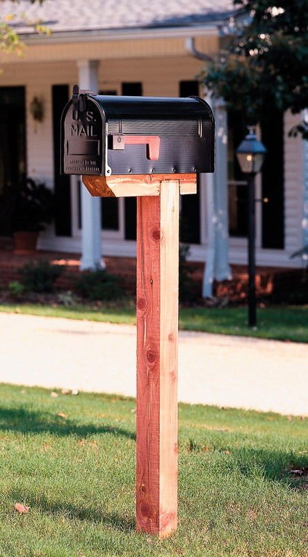 Gibraltar Mailboxes DPK000AM Mailbox Post, Red, 43.3 inches