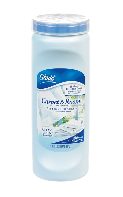 Glade 15474 Carpet & Room Odor Eliminator, Clean Linen Scent, 32 Oz