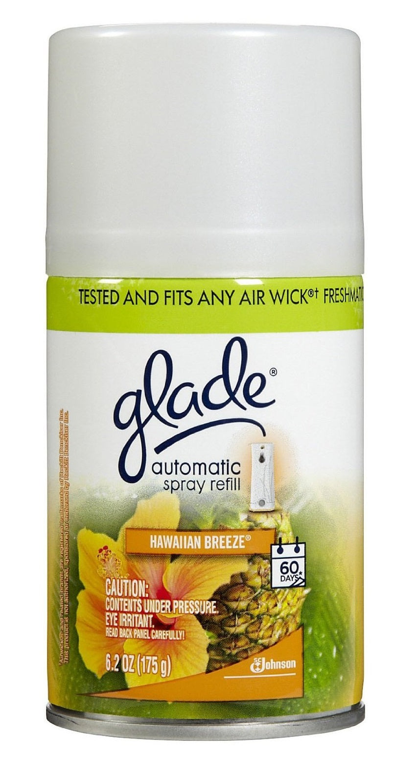 Glade 71777 Automatic Spray Refill, Hawaiian Breeze, 6.2 Oz.