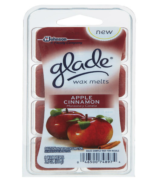 Glade 75772 Air Freshener Wax Melts, Apple Cinnamon