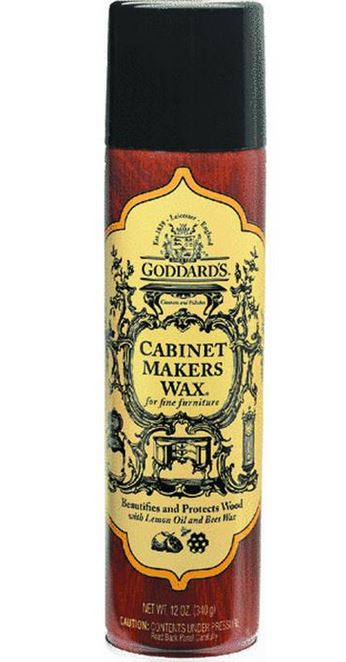 Goddard's 704236 Cabinet Makers Wax Aerosol, 12 Oz
