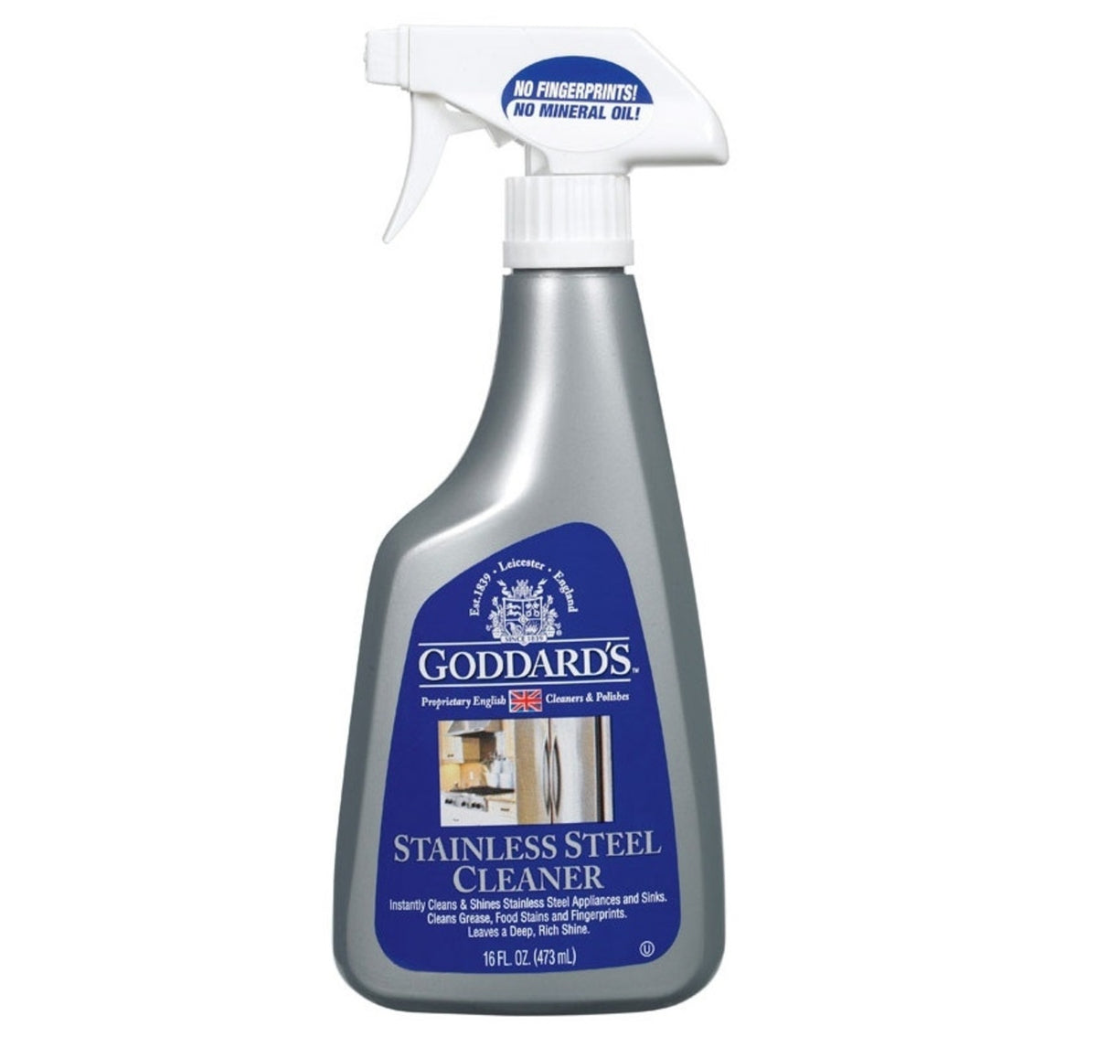 Goddard's 707116 Stainless Steel Cleaner, 16 Oz