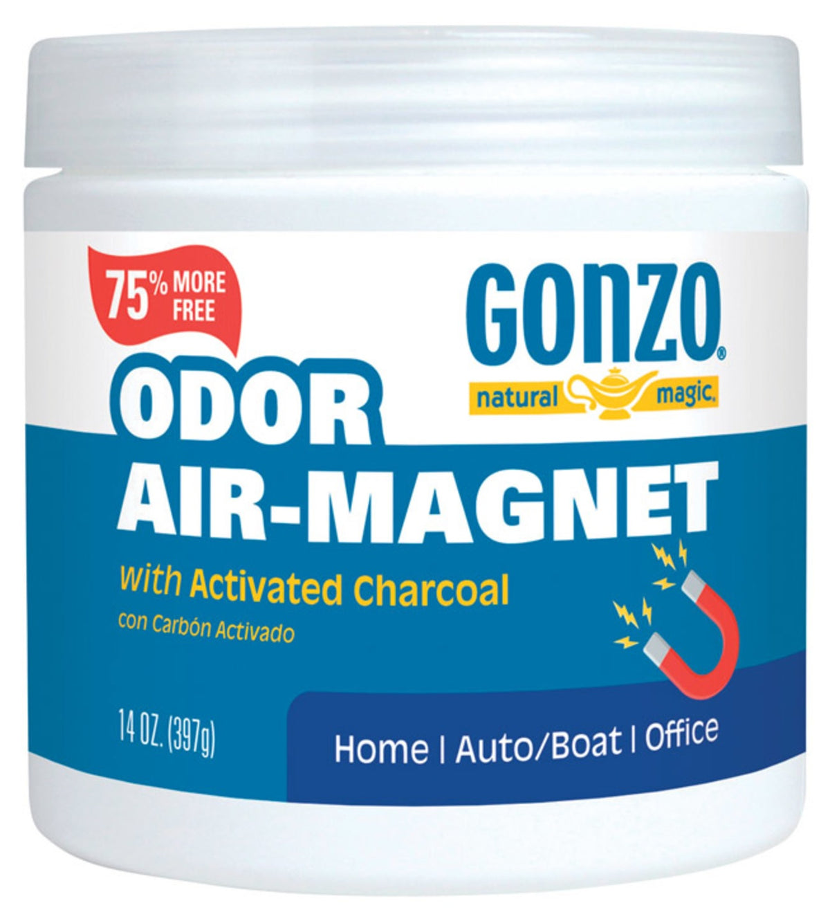 Gonzo 4158 Natural Magic Odor Air Magnet, 14 Oz