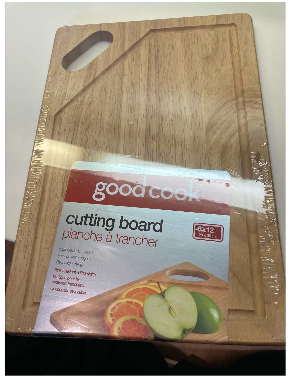 Good Cook 10088 Cutting Board, 8 Inch X 12 Inch
