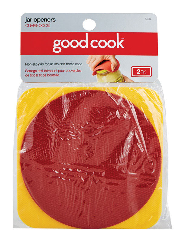 Good Cook 17340 Non-Slip Jar Opener, Assorted Colors
