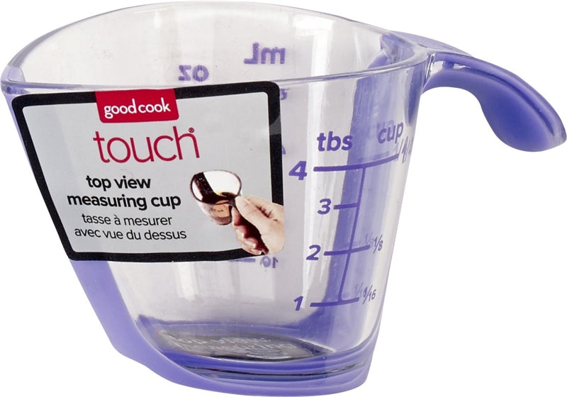 Good Cook 20344 Measuring Cup, 1/4 Cup, Assorted Color