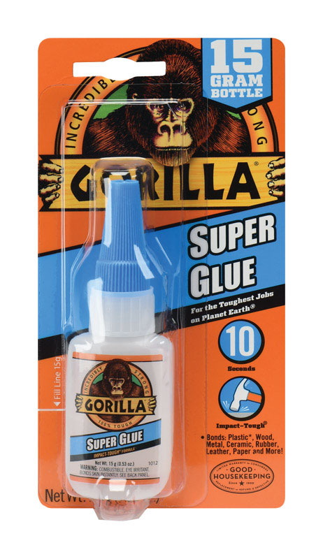 Gorilla 7805009 High Strength Super Glue, 15gm