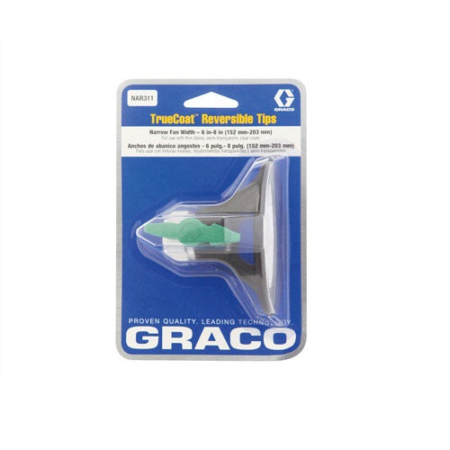Graco NAR311 Truecoat Narrow Reversible Tip, 6" x 8"