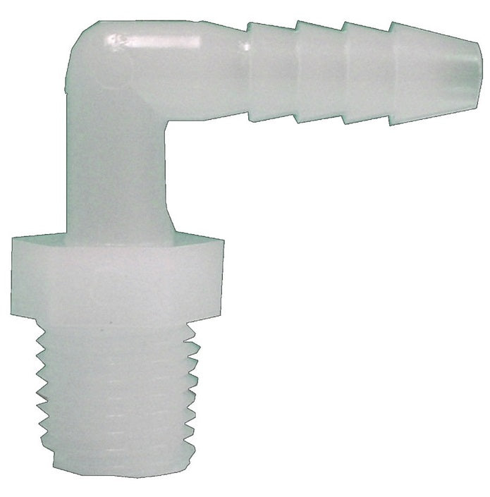 Green Leaf  CBEL1234BG1  Nylon Hose Elbow, White, 1/2" X 3/4"