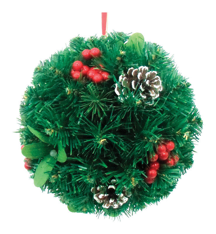 Greenfield Hanging Kissing Ball, 8"