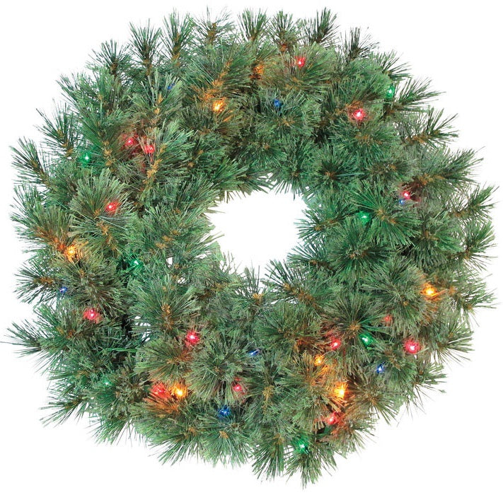 Greenfield MELO510032AC4 Full Cashmere Christmas Wreath, 24"