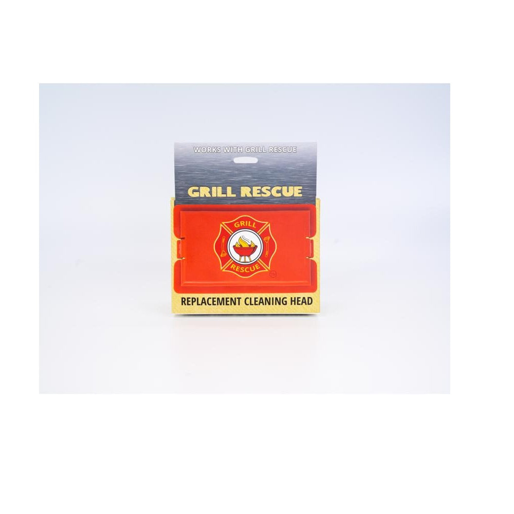 Grill Rescue GRILL RESCUE-S Grill Brush Replacement Head, Red