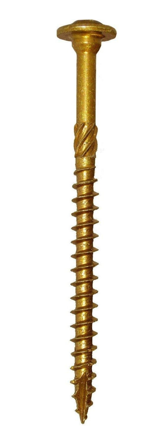 GRK Fasteners 12137 Round Head Rugged Structural Screws, 50 Count