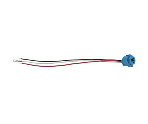 Grote 84092 3-Wire Plug-In Pigtail For Male Pin Lamp, 11"