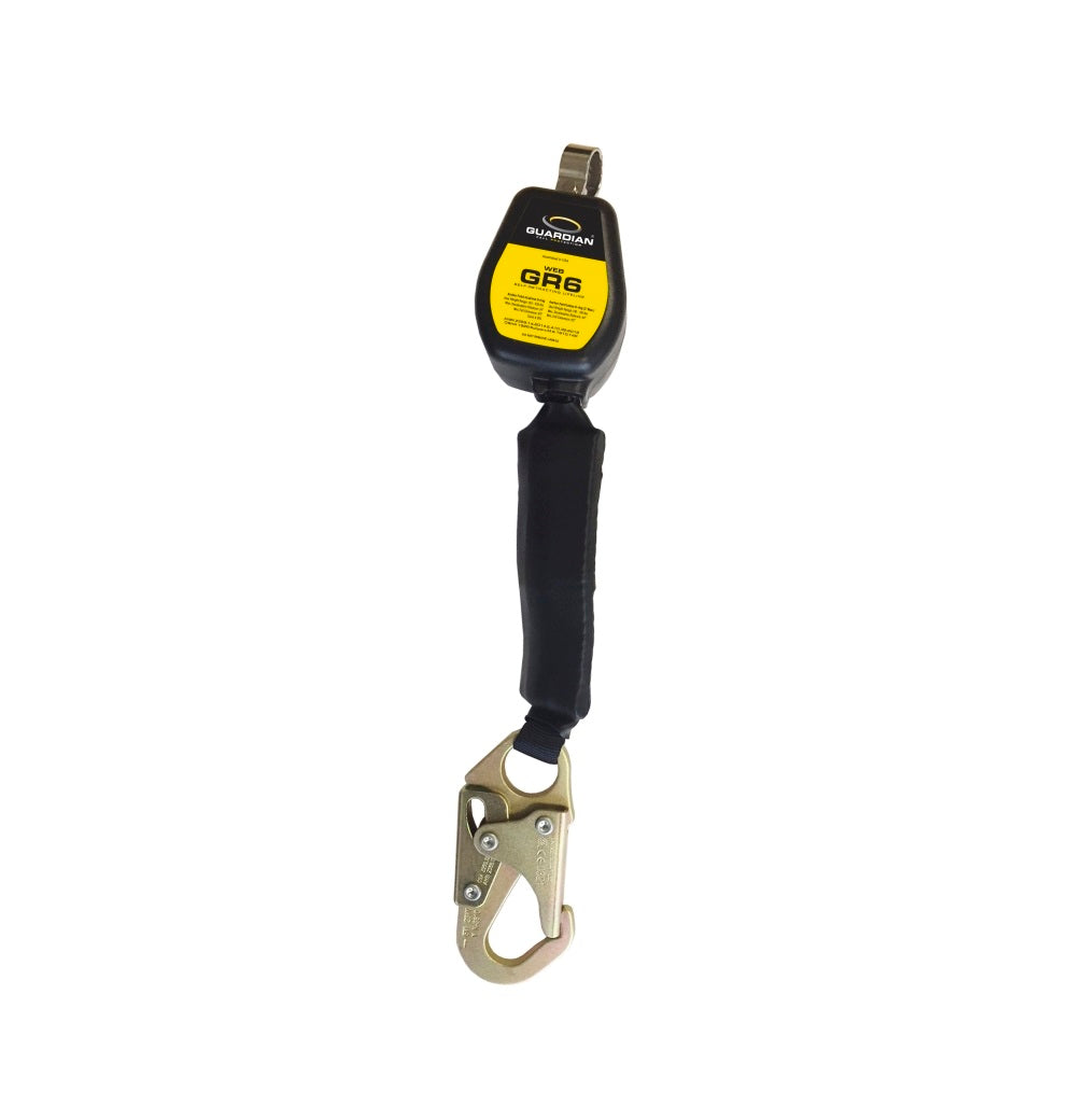 Guardian 32000 Self-Retracting Lifeline, Snap Harness Hook