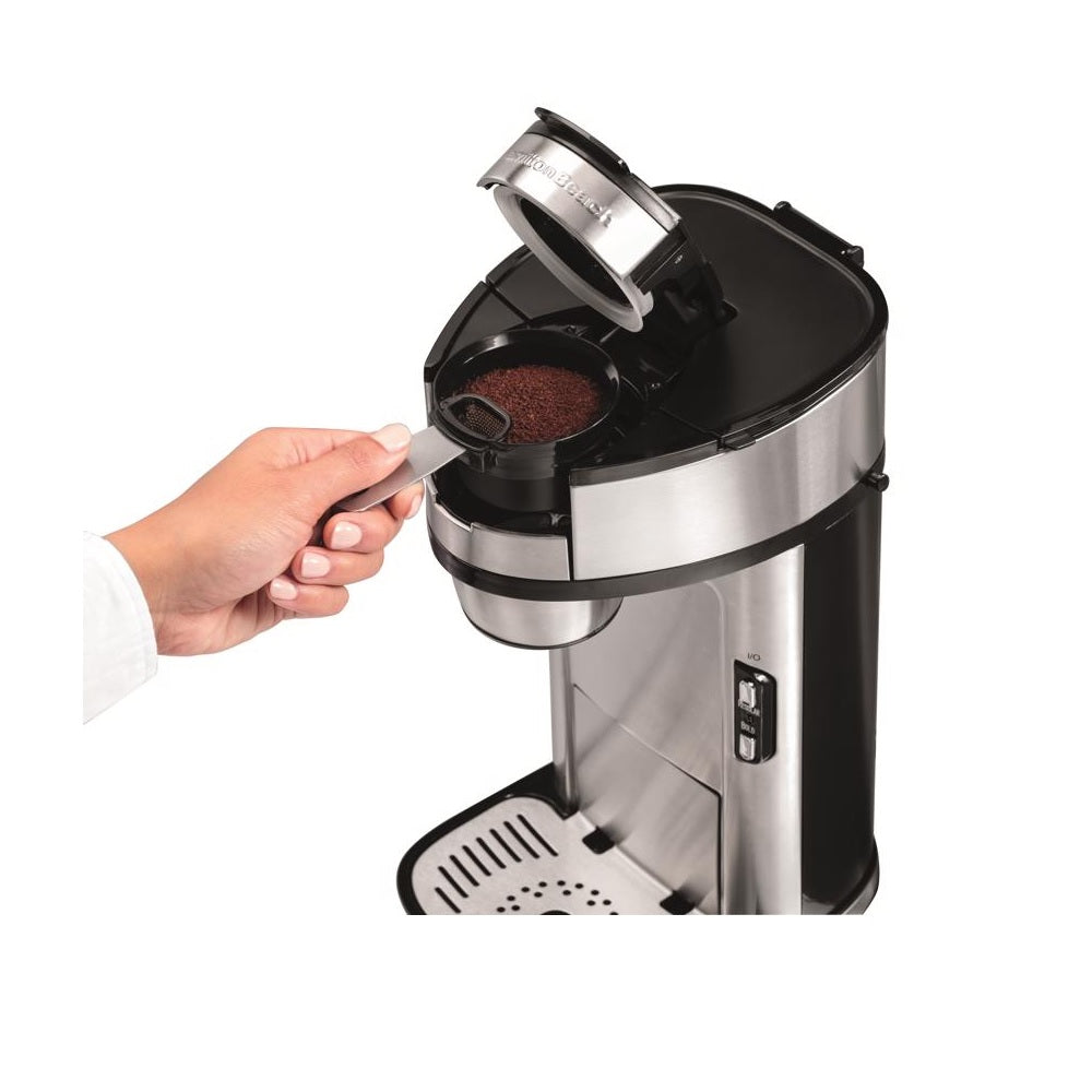 Hamilton Beach 49981R Single Serve Coffee Maker, 14 Ounce Capacity