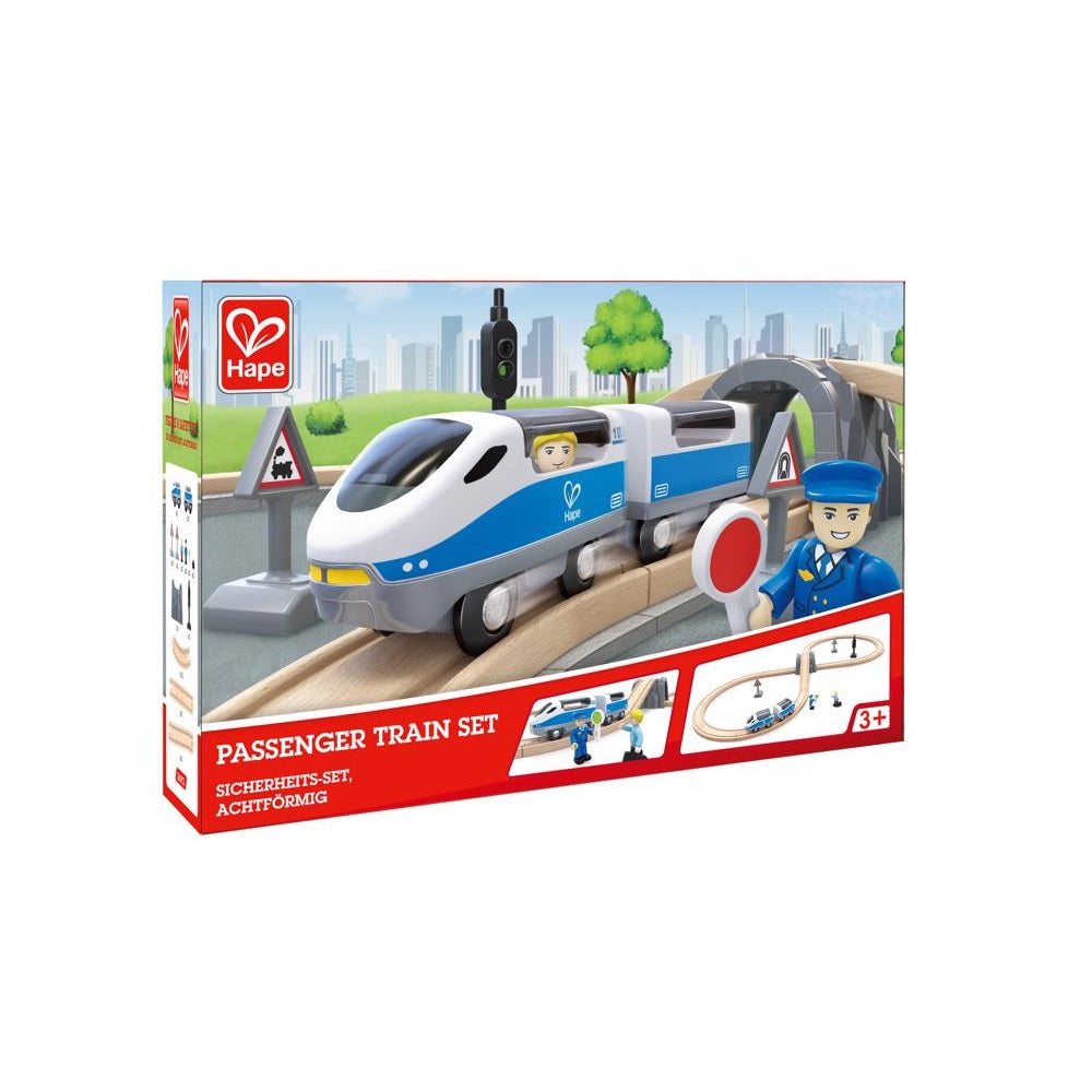 Hape E3729 Passenger Train Set, Multicolored