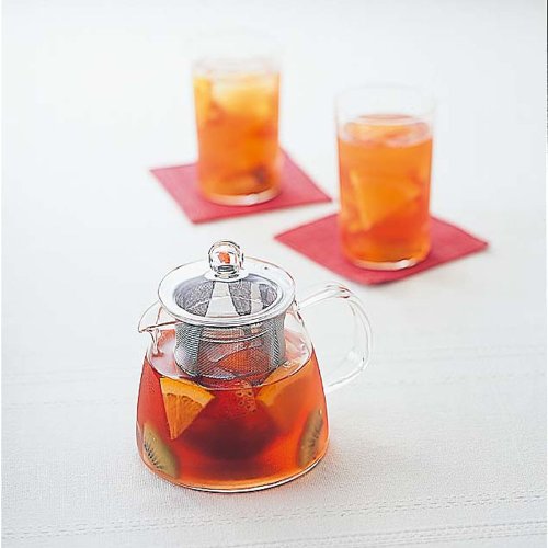 Hario Leaf Tea Pot Pure Glass Lid 700Ml