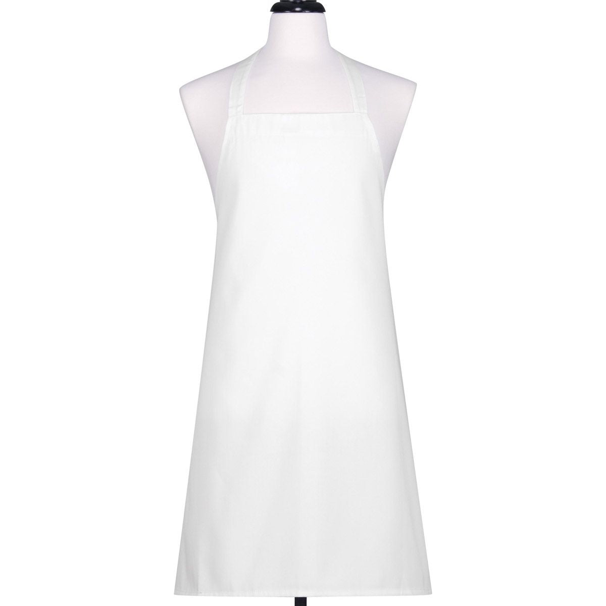 Harold Import 02299 Butchers Chef's Apron, White, Cotton