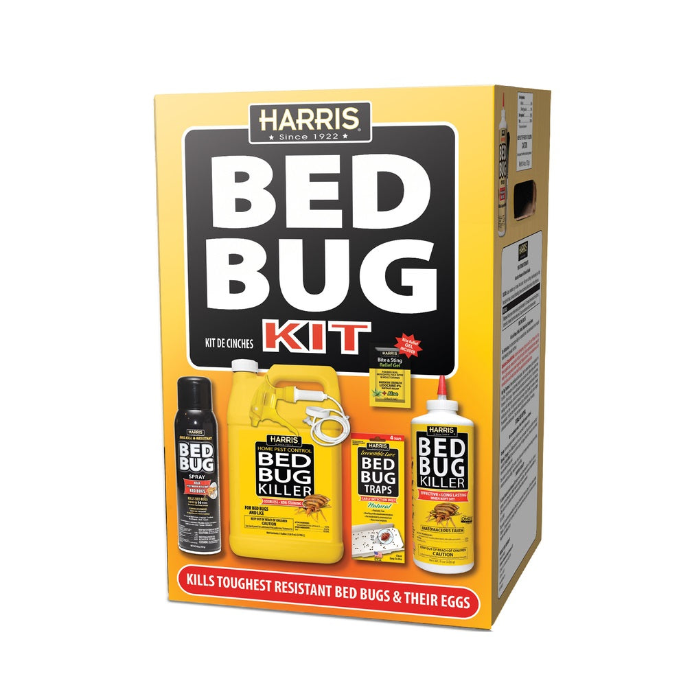 Harris BBKIT-LGVP-4 Bed Bug Insect Killer, 4 Piece