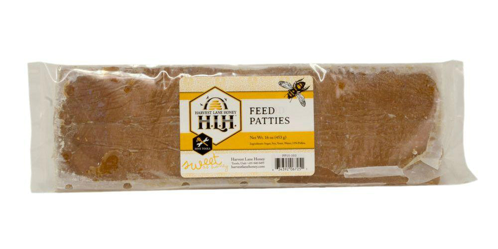 Harvest Lane Honey PP10-101 Pollen Patties Feed, 1 Lb