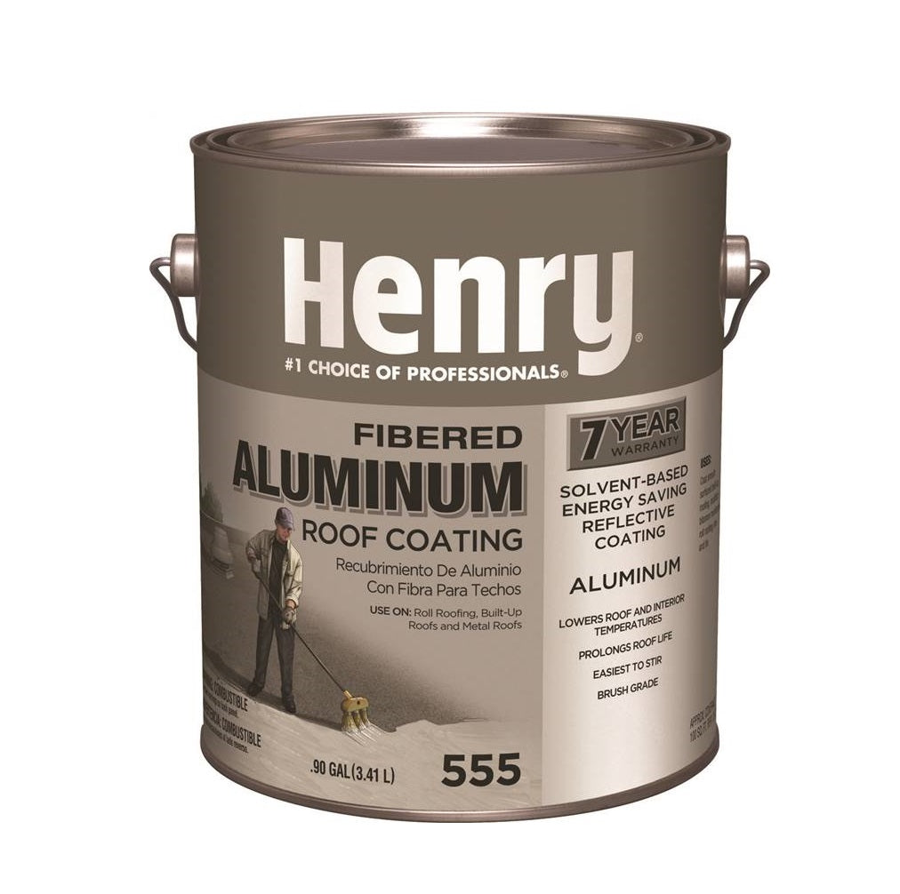 Henry HE555042 Aluminum Roof Coating, 1 Gallon