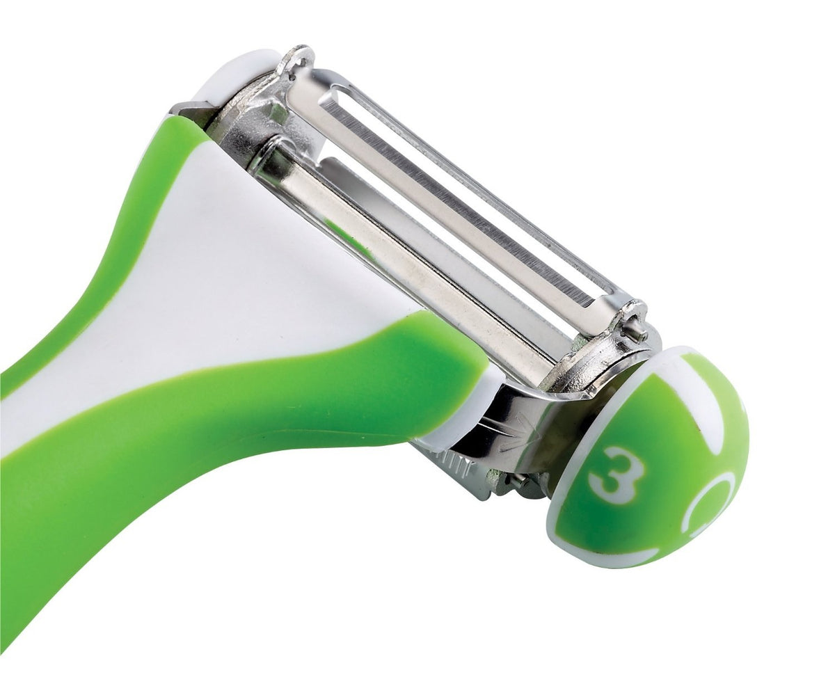 HIC 93214 The World’s Greatest 3-in-1 Rotational Tri-Blade Peeler