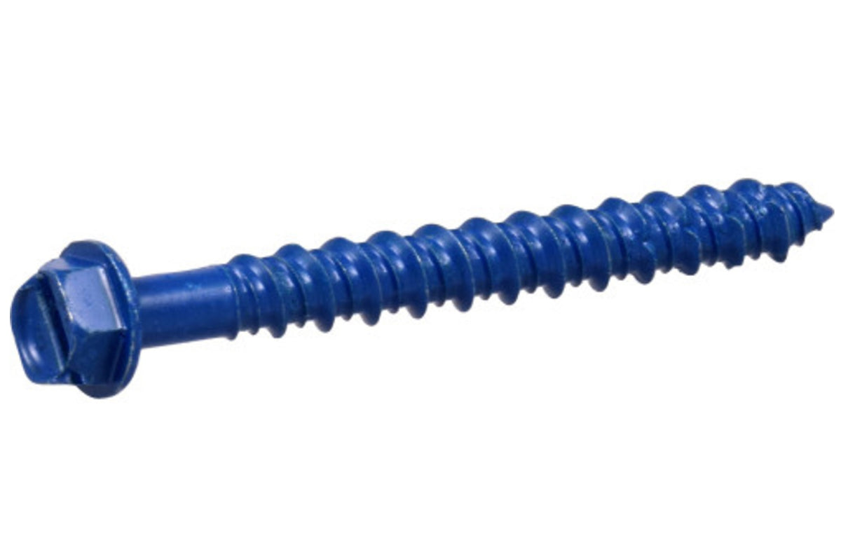 Hillman 375295 Tapper Hex Head Concrete Screw Anchors, Steel