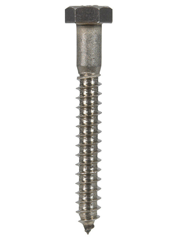 Hillman Fasteners 0832038 Steel Lag Screws, 5/16'' X 2-1/2''