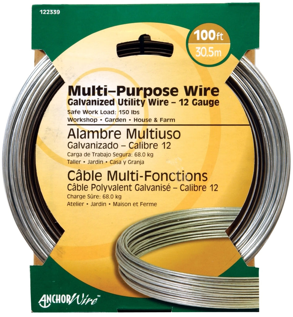 Multi-Purpose Galvanized Wire, 100' on sale, building hardware ...