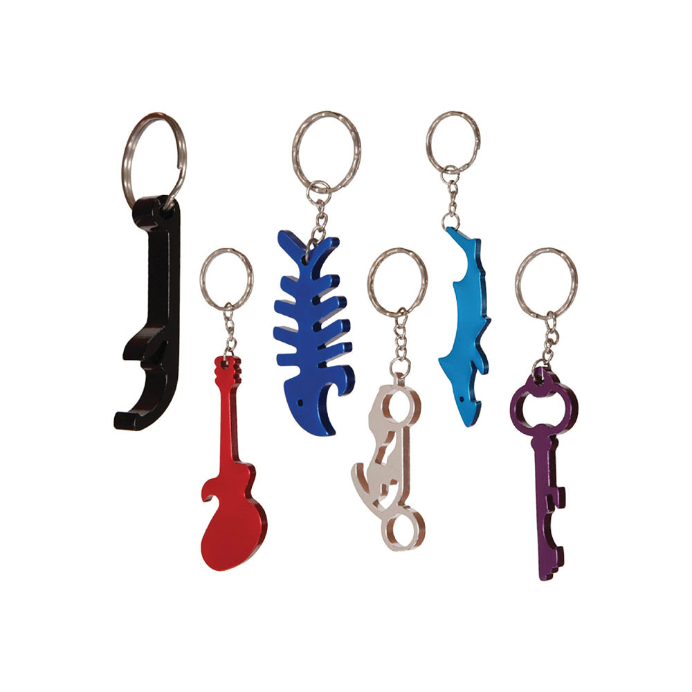 Hillman Fasteners 706647 Bottle Opener Key Chain, Aluminum, Assorted Color