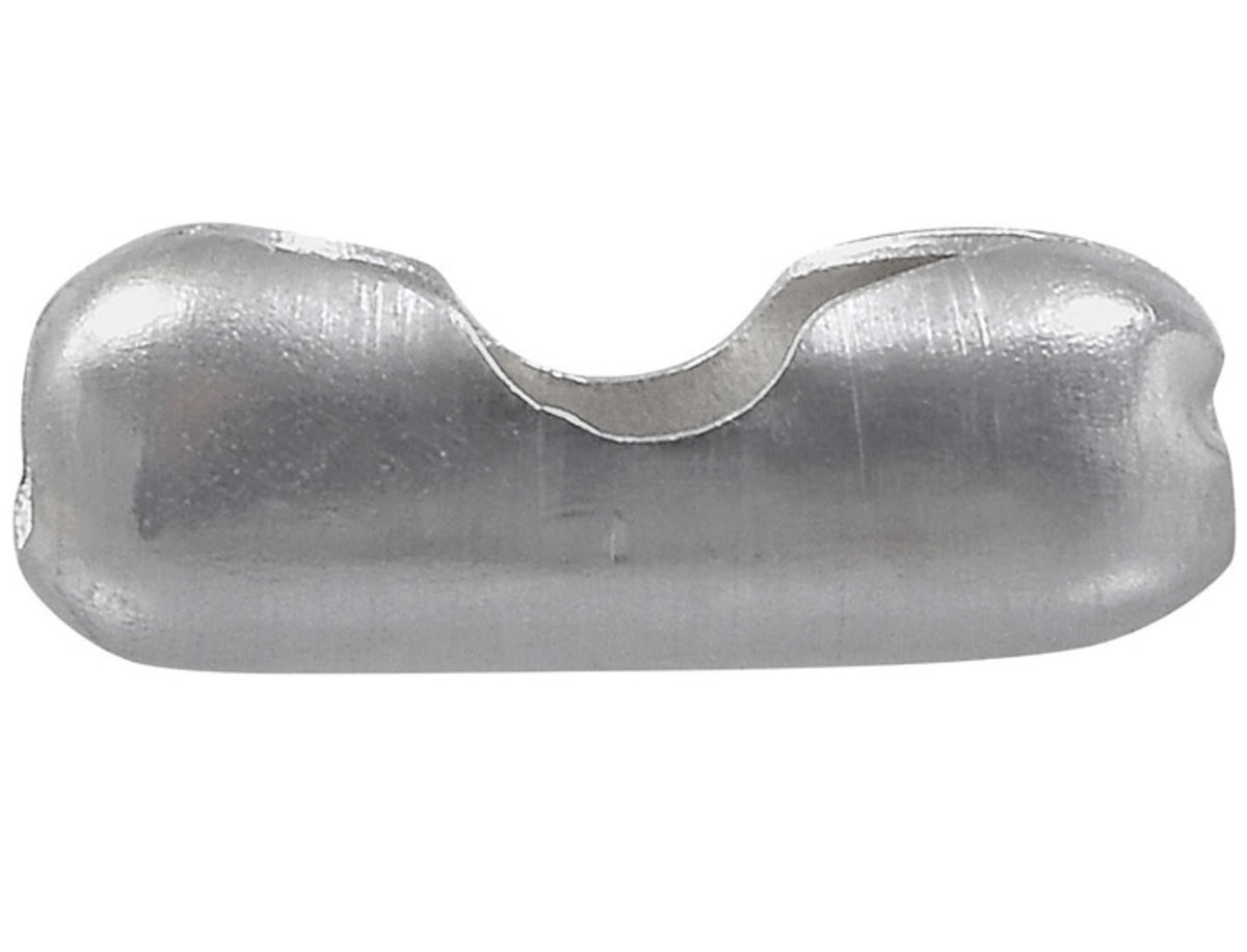 Hillman Fasteners 711096 No. 3 Bead Ball Chain Connector, Aluminum, Silver